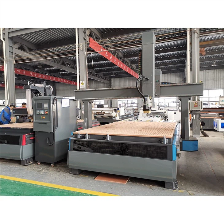 4 Axis Swing Head Cnc Router Machine